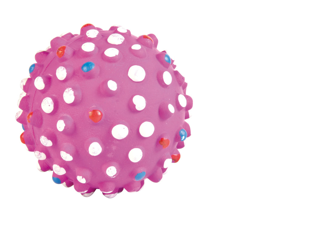 Pindsvinbold mosgummi ø7cm