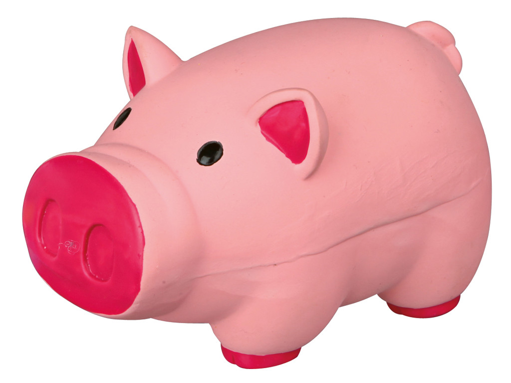 Pig, original animal sound, latex, 11 cm