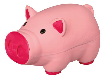 Pig, original animal sound, latex, 11 cm