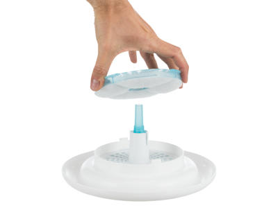 Bubble Stream water dispenser, 3 l, blue/white