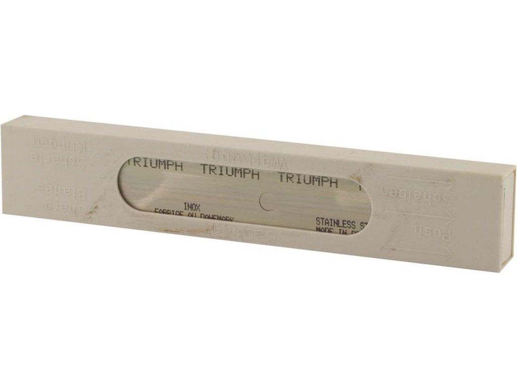 Triumph Skraberblade 140 mm – 0,15 mm – 10 stk