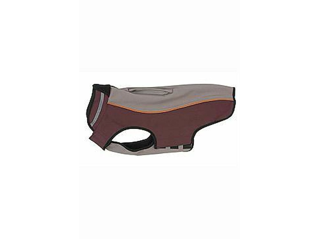 BUSTER Outdoor Softshell Hundejakke Grå/Rødbrun XXS 20 cm
