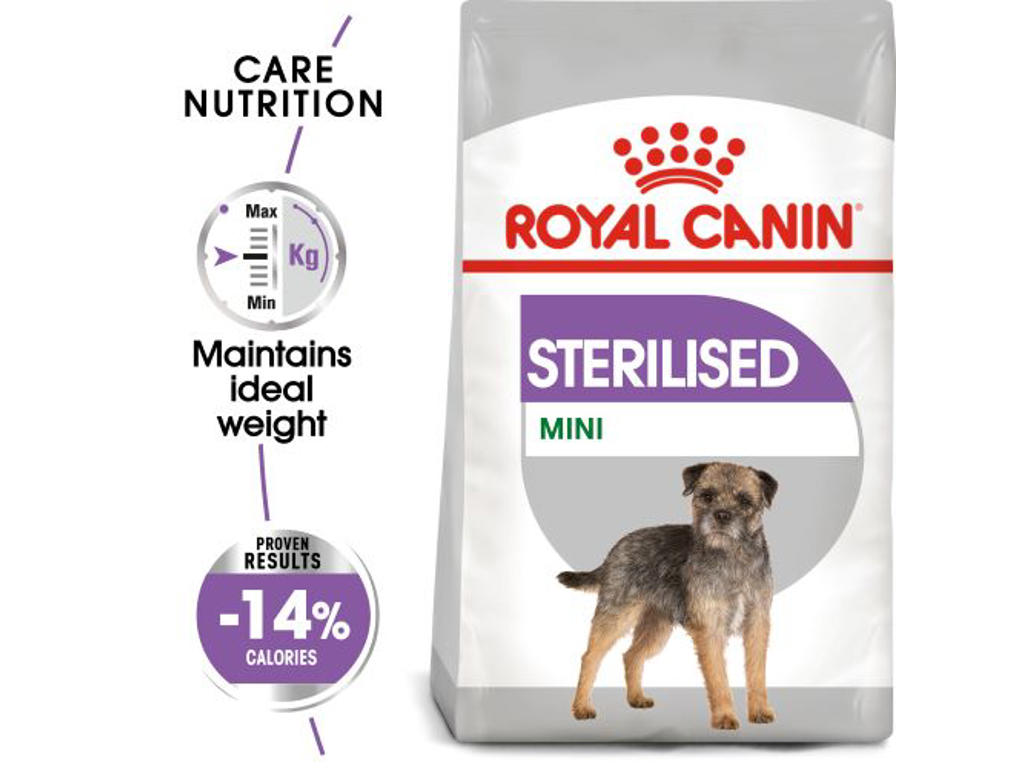 Royal Canin Mini Sterilised Adult 8 kg – Tørfoder til steriliserede små hunde