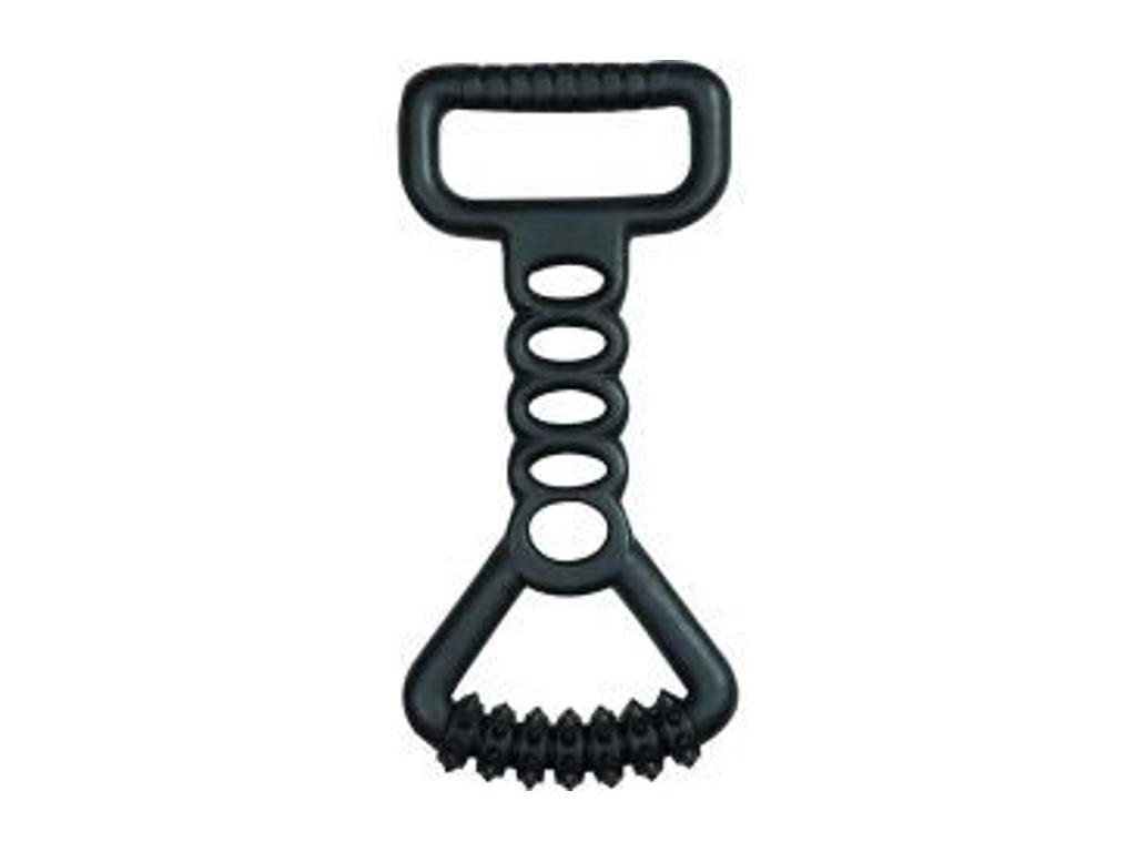Legetøj hund GLADIATOR TUG TOY, sort 29 cm