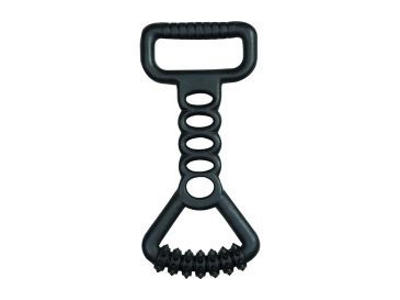 Legetøj hund GLADIATOR TUG TOY, sort 29 cm