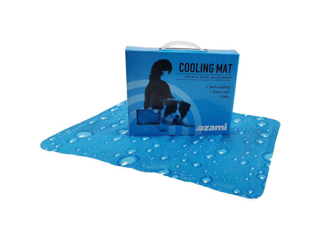 KØLEMÅTTE 40X50CM BLÅ