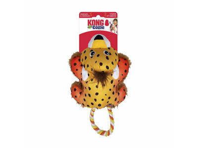 Kong cozie tuggz cheetah S/M 26x15x9,5CM