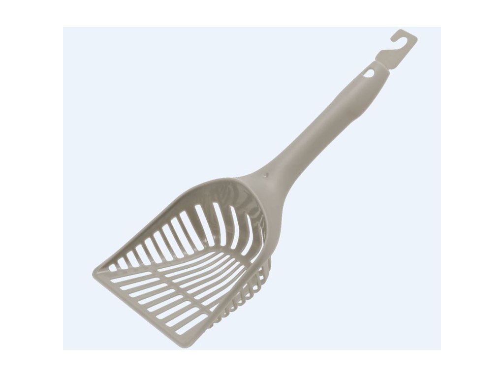 GP Handy Max Scoopy – Warm Grey – Kattegrusskovl i genbrugsplast