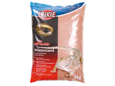 Rødt reptilsand, 5 kg
