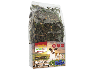 Nature land botaniske urter med blå blomster 100g