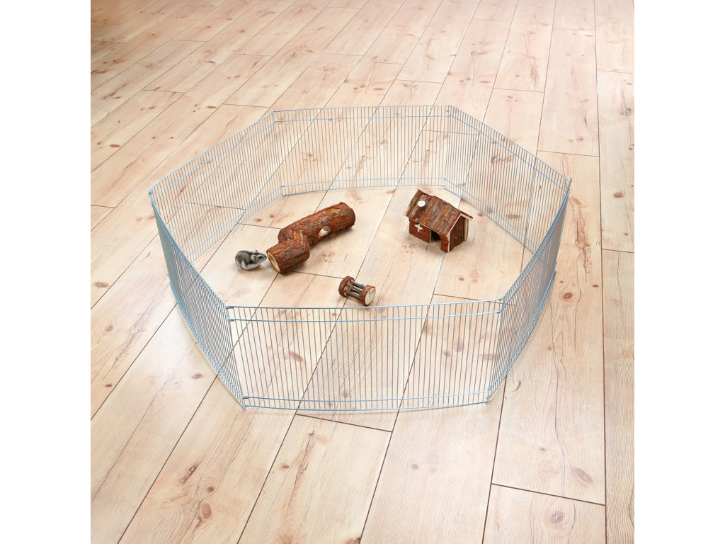 Løbegård til gnavere 6 kantet