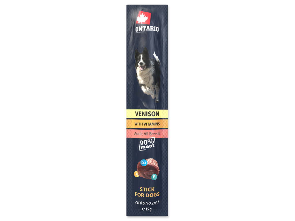 ONTARIO Stick for dogs venison 15g