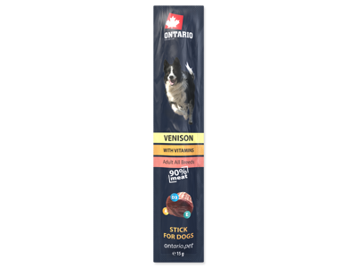 ONTARIO Stick for dogs venison 15g
