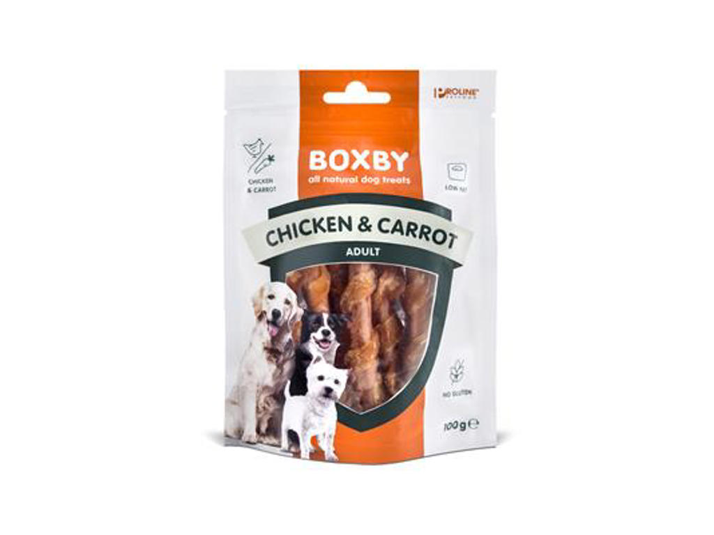 Boxby Kylling & Gulerod 100g