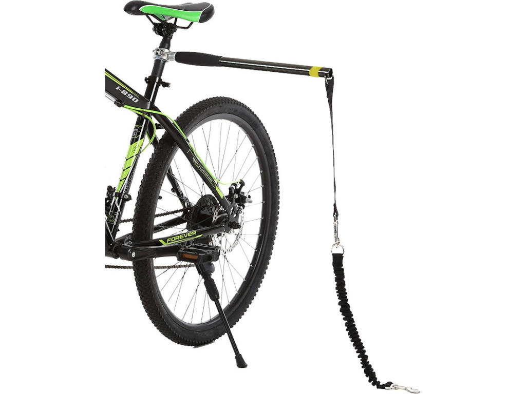 Biker-Set – Cykelholder til hund (håndfri cykelsnor)