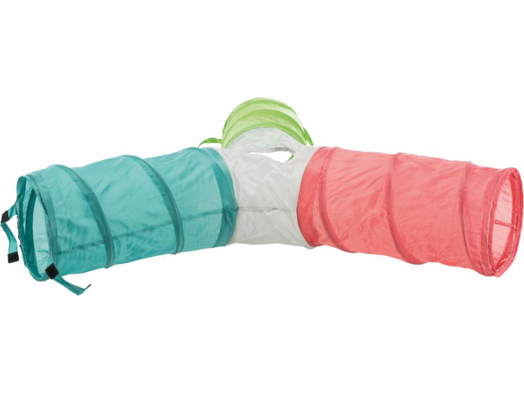 Legetunnel for kaniner 3xø18x47cm