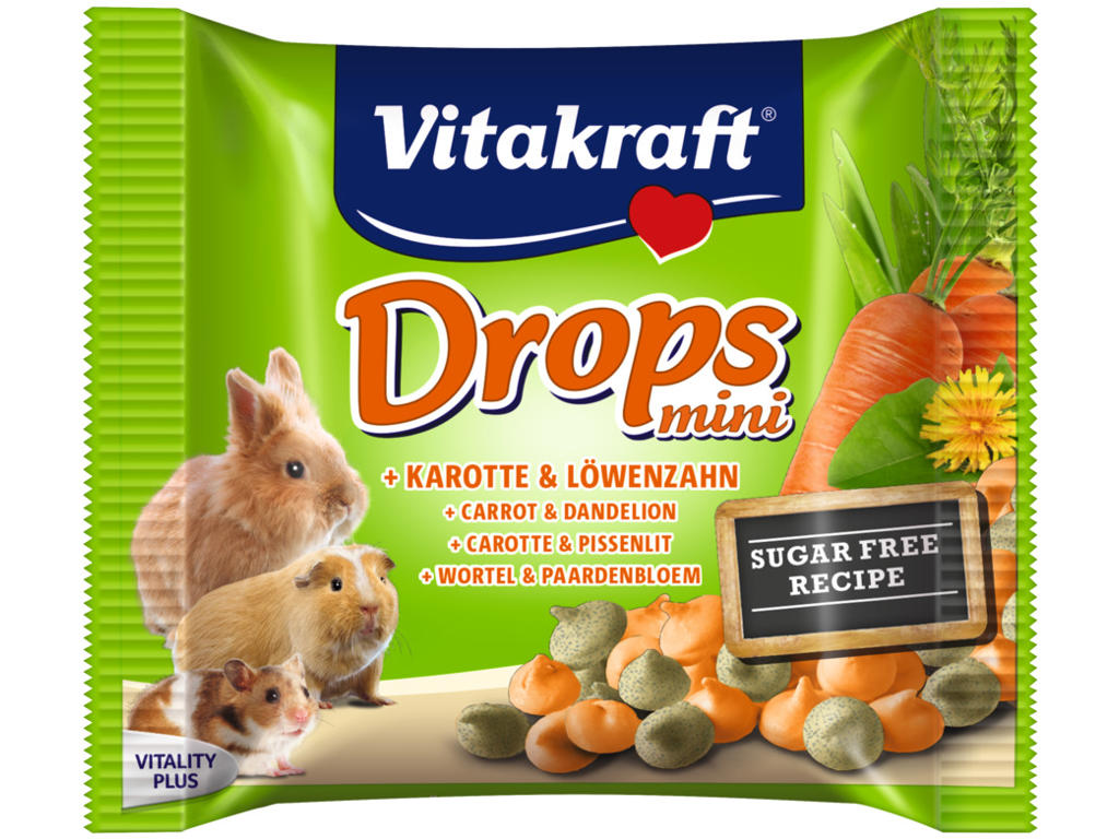 Happy Drops Mini Gulerod