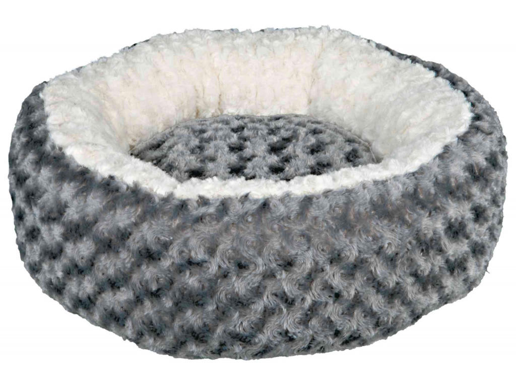 Trixie Hundeseng Grå/Creme – Ø 50 cm
