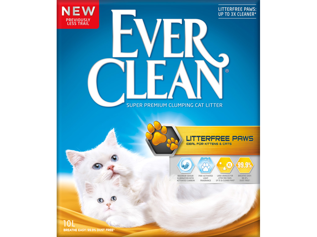 Ever Clean Litterfree Paws 10 L