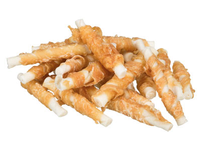 Denta Fun, mini tyggeben med kylling, 6cm, 120g