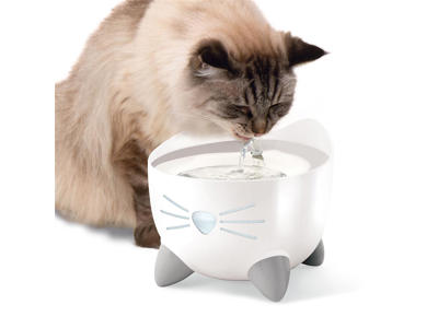 Catit Pixi Drikkefontæne, hvid/Rustfri stål