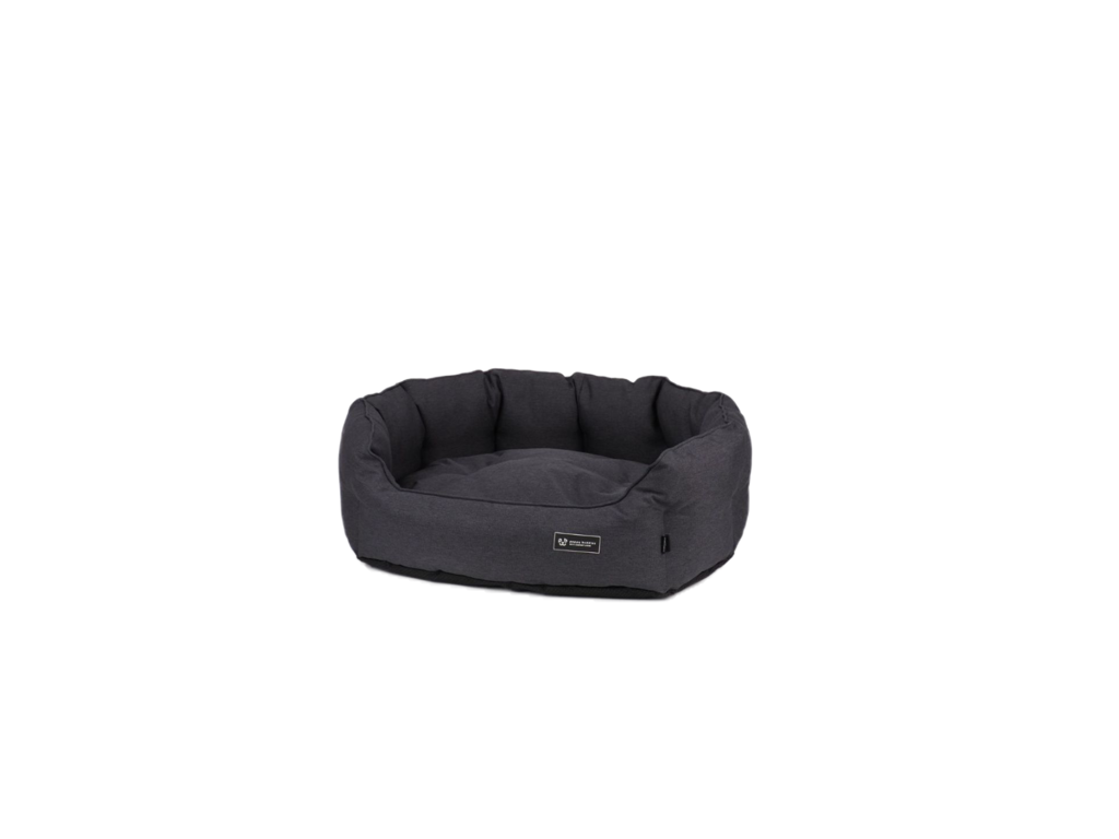PB anti-krads hundeseng rund, koksgrå L