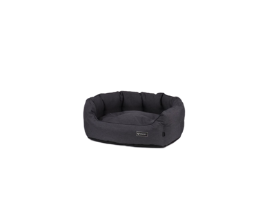 PB anti-krads hundeseng rund, koksgrå L