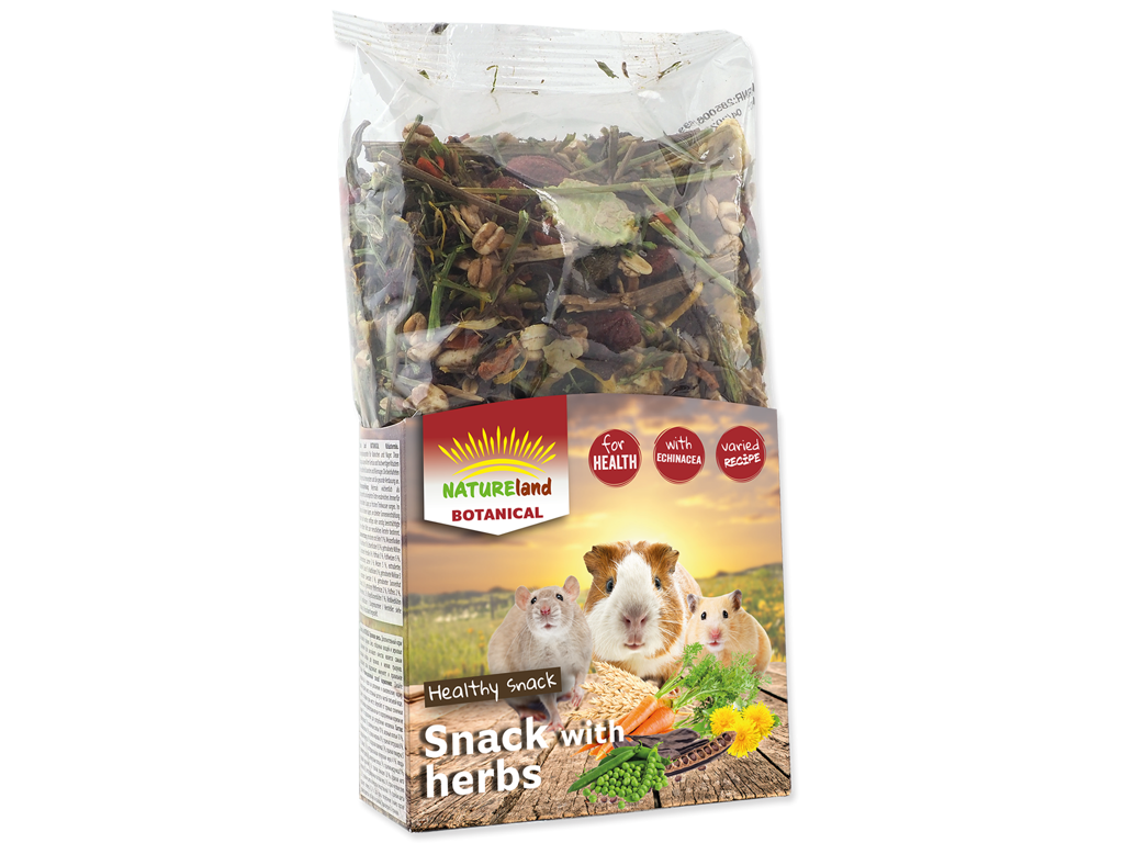 Nature land botanisk snack med urter 150g