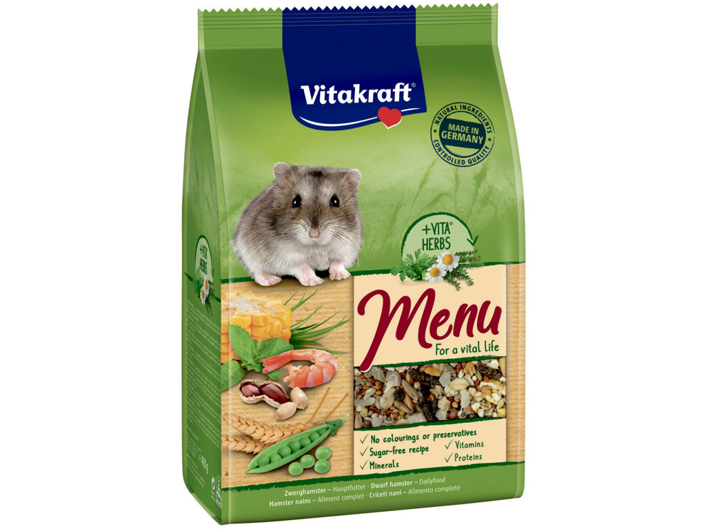 Menu Dværghamster 400g