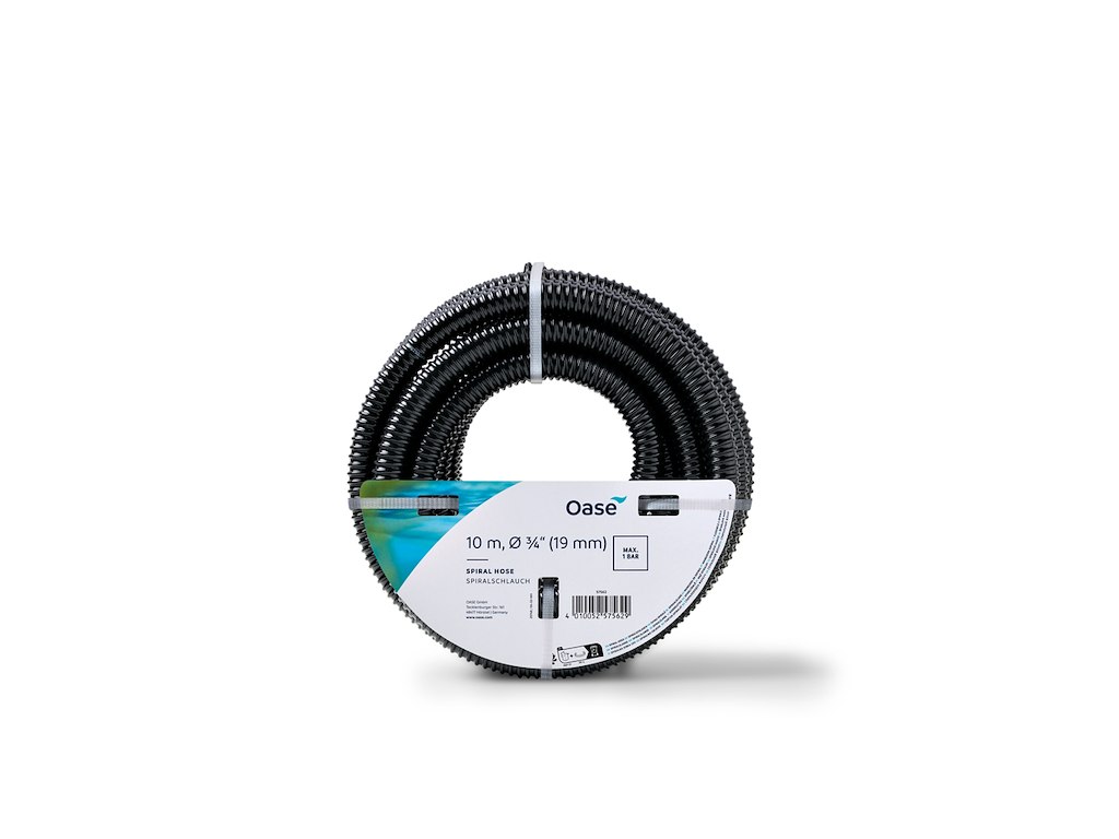 Oase Spiralslange Sort 3/4" – 10 m