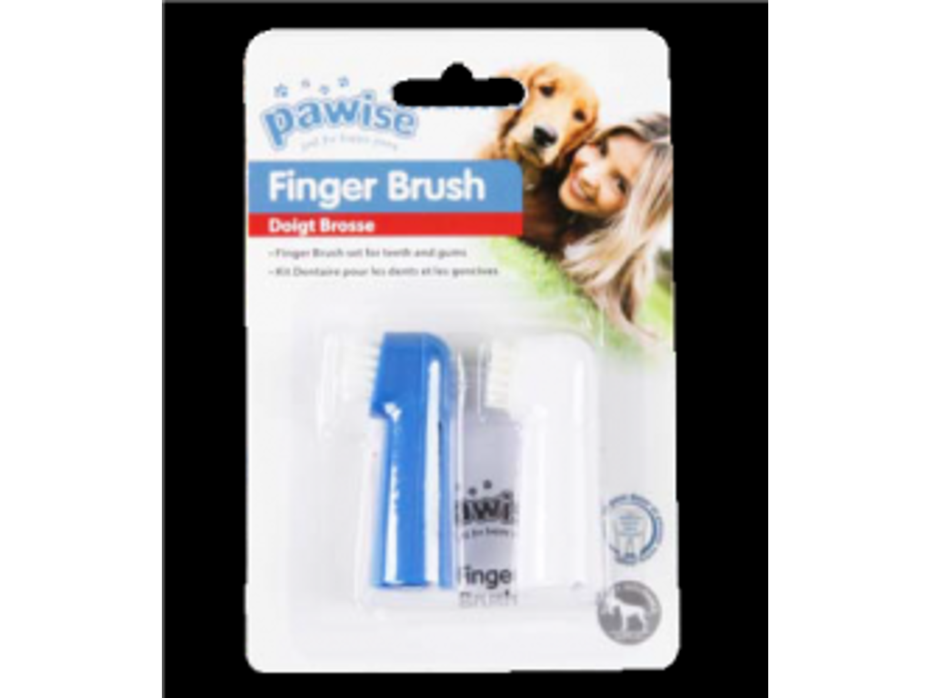 Fingertandbørste 2 stk