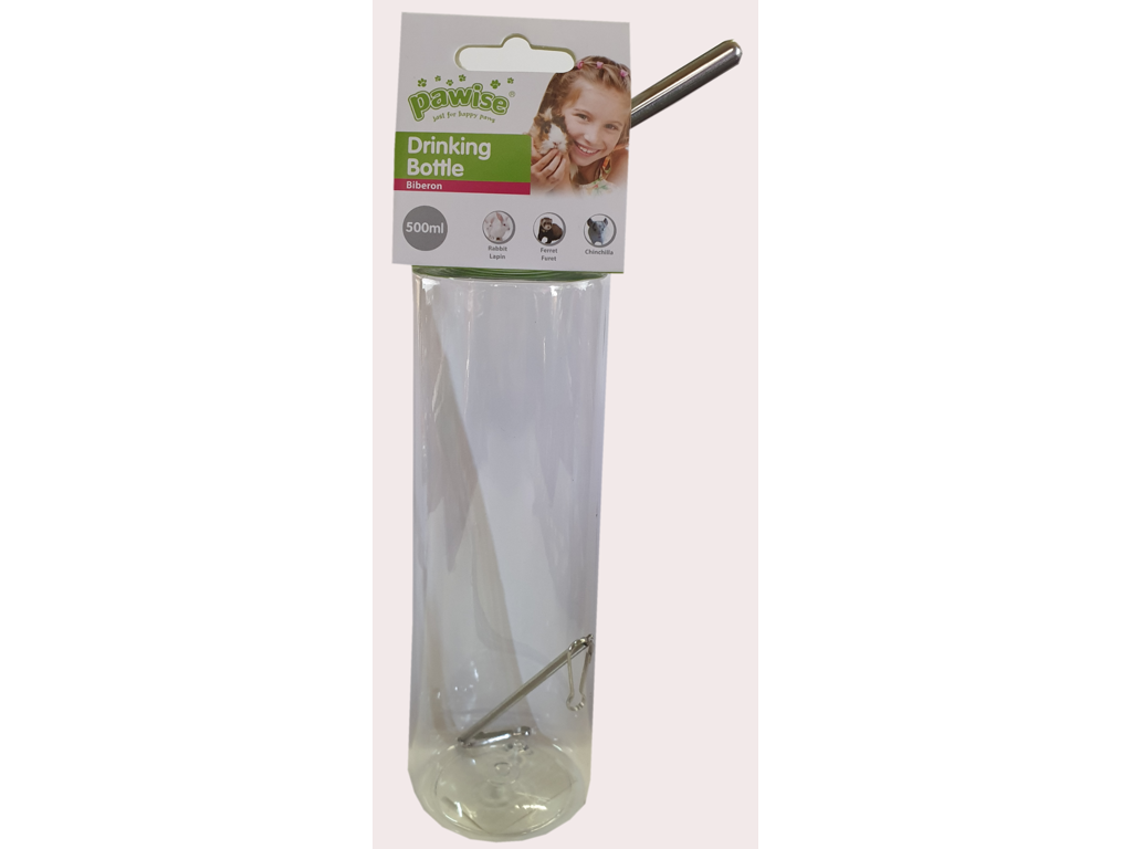 GLAS DRIKKEFLASKE 500 ml