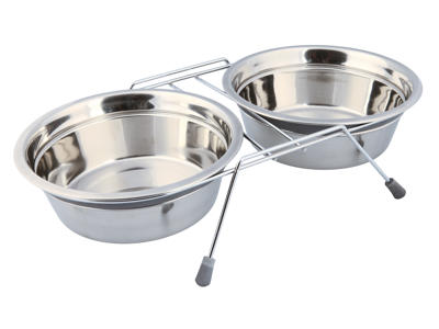 Skåle-set eat on feet 2x1,5 l/ ø21cm