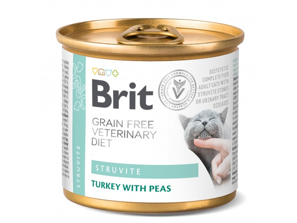 Brit Veterinary Diets Cat Can struvite 200 g