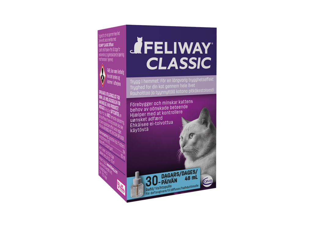 Feliway Classic refill t/diffusor, 48 ml
