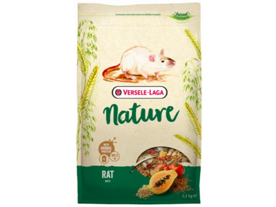 Versele-Laga Nature Rat 2,3 kg – Fuldfoder til Rotter