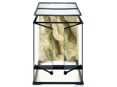 ExoTerra terrarium 45 x 45 x 60 cm.