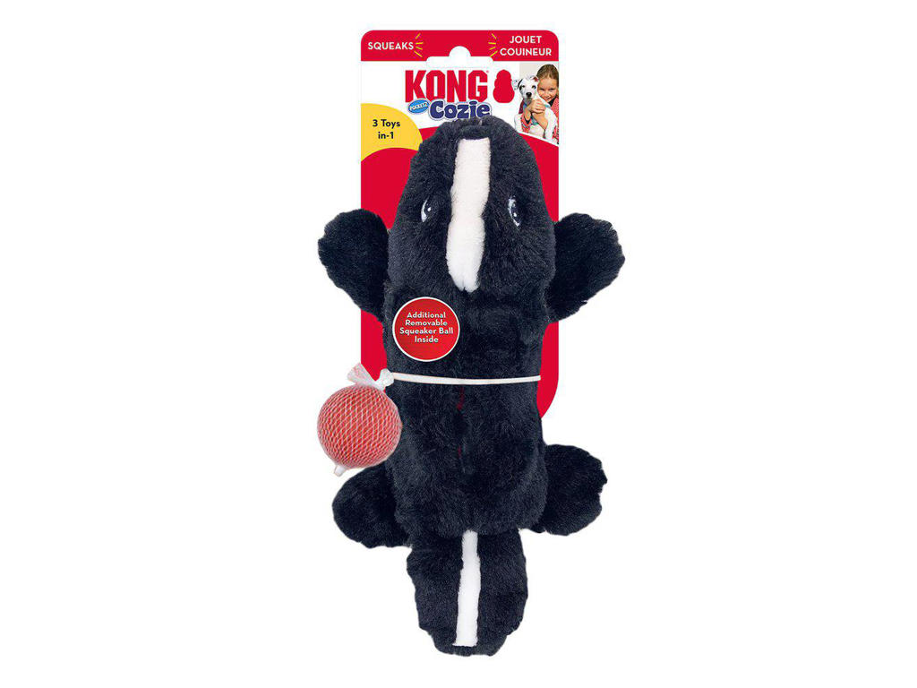 Kong Cozie Pocketz Skunk S 29x14x6cm