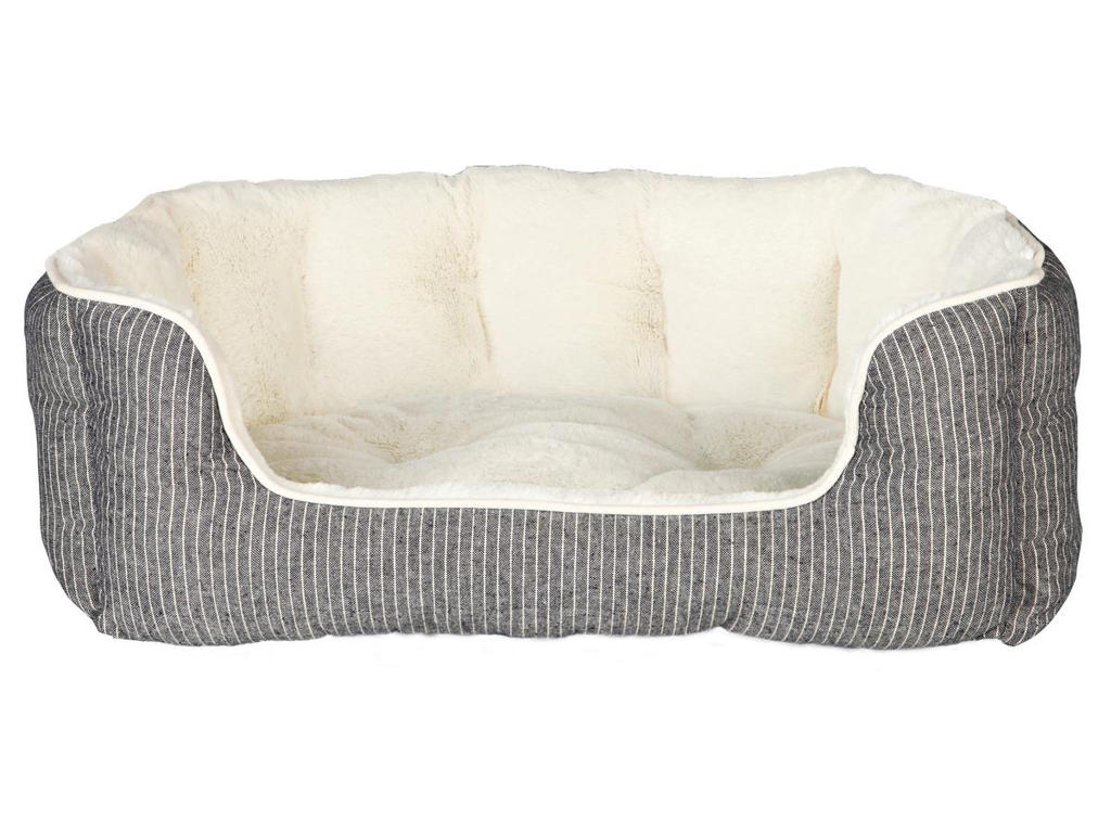 Davin seng, 60 × 45 cm, grå/creme