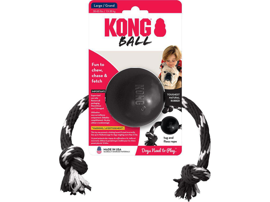 KONG EXTREME BALL M. REB L Ø7,5CM
