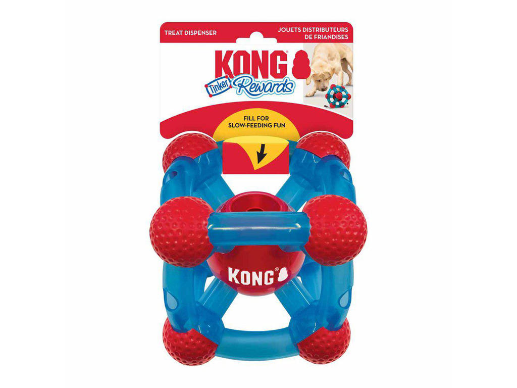 Kong reward tinkerm L 14,5x14,5x14,5CM
