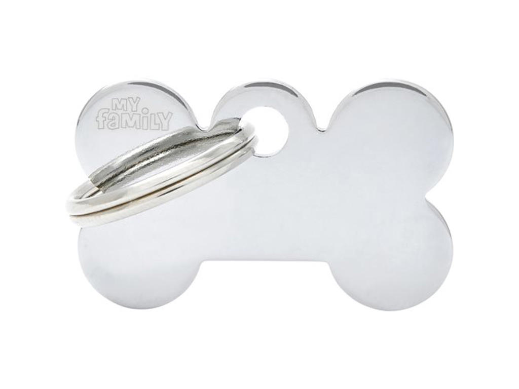 MY FAMILY CHROME SMALL BONE 3 X 1 CM
