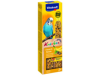 Kräcker Sesam & Banan Undulat Vitakraft