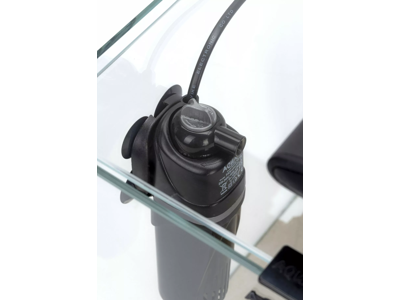 Aquael OptiBent Set 20 Sort – Buet akvariesæt 20L m. optiglas, LED, filter og varmelegeme