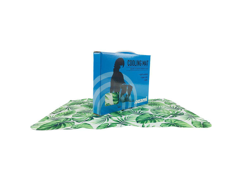 Ozami Kølemåtte Green Leaf – 40×50 cm