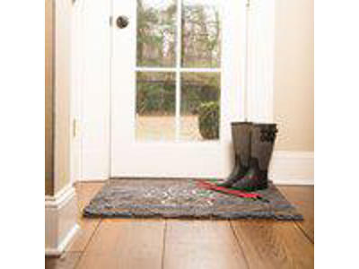 DGS DIRTY DOG DOORMAT SMALL 60x40CM MISTY GRÅ