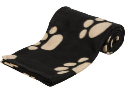 Barney vliestæppe 150x100 sort/beige