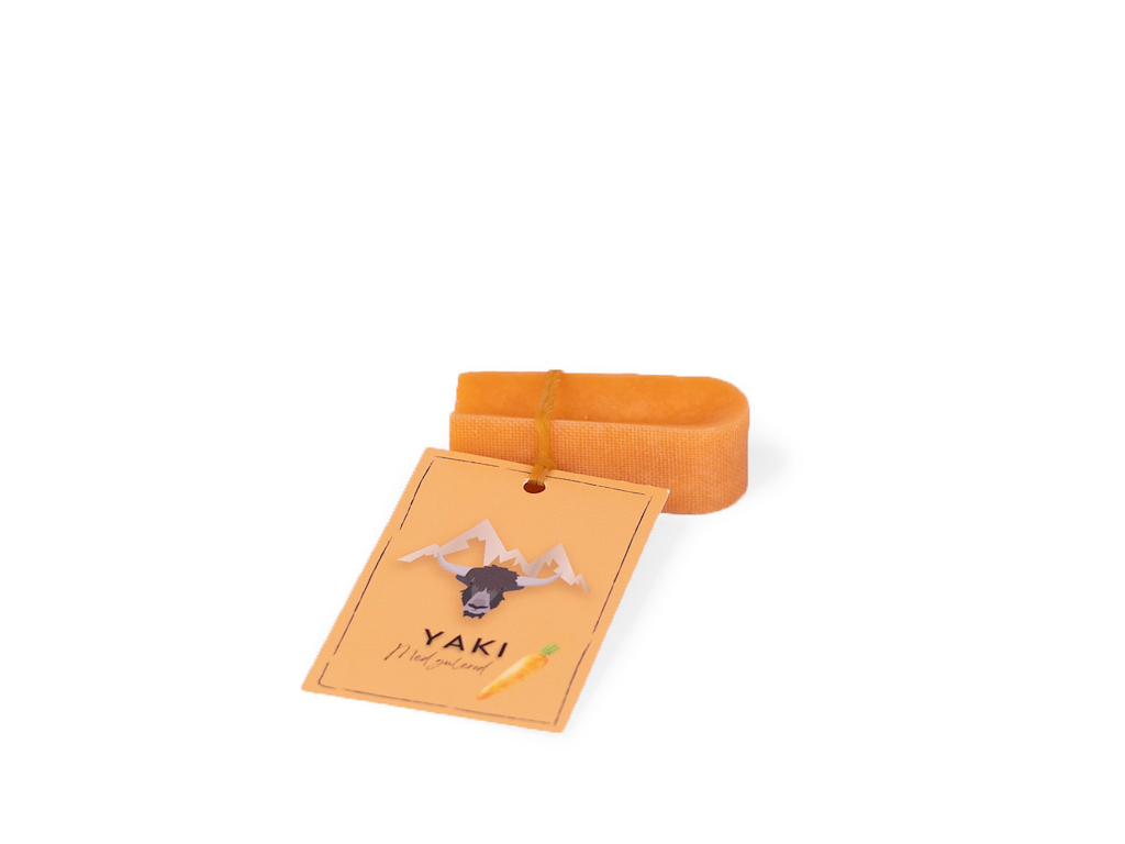 Yaki Gulerod S 30-35 g – Proteinrig Vegetarisk Tyggepind til Hunde