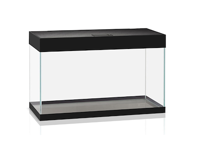 Aquael Opti Set 125 Black 2.0 – Akvarie 125L med LED-lys, glasdæklåg og moderne design