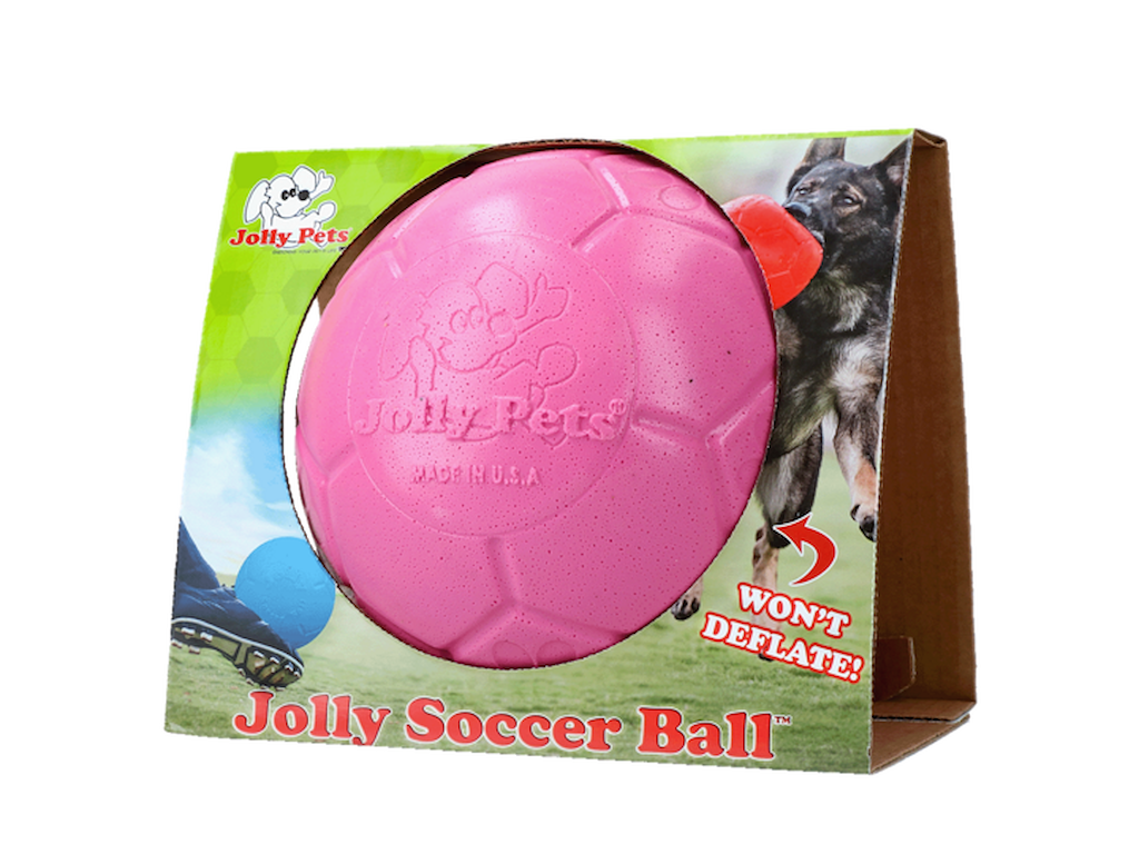 Jolly Soccer Ball 20cm Pink